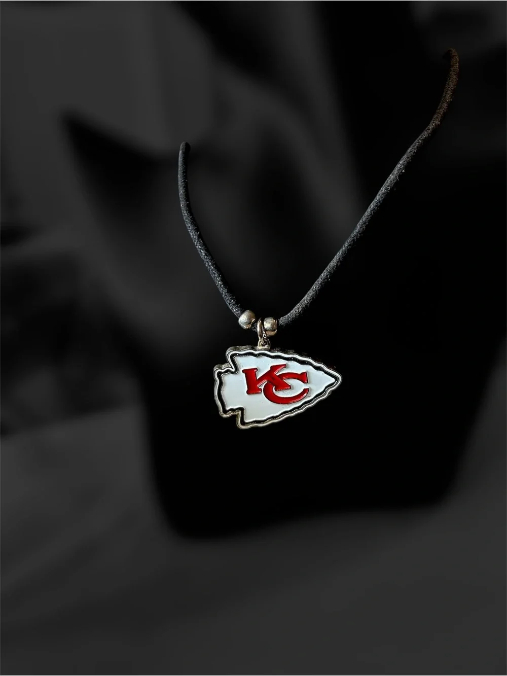 Kansas City Chiefs Arrowhead Pendant Necklace Football Unisex Gameday